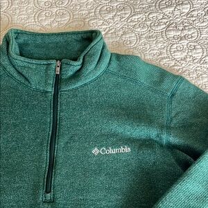 Columbia Men's Green Sweater